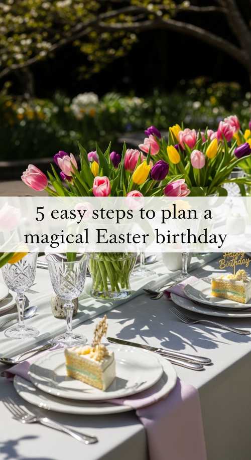 5 Easy Steps to Plan a Magical Easter Birthday Party