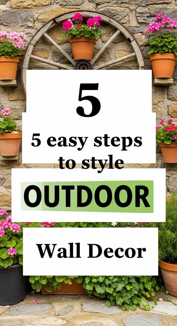5 Easy Steps To Style Outdoor Wall Decor 69f32c53d166b