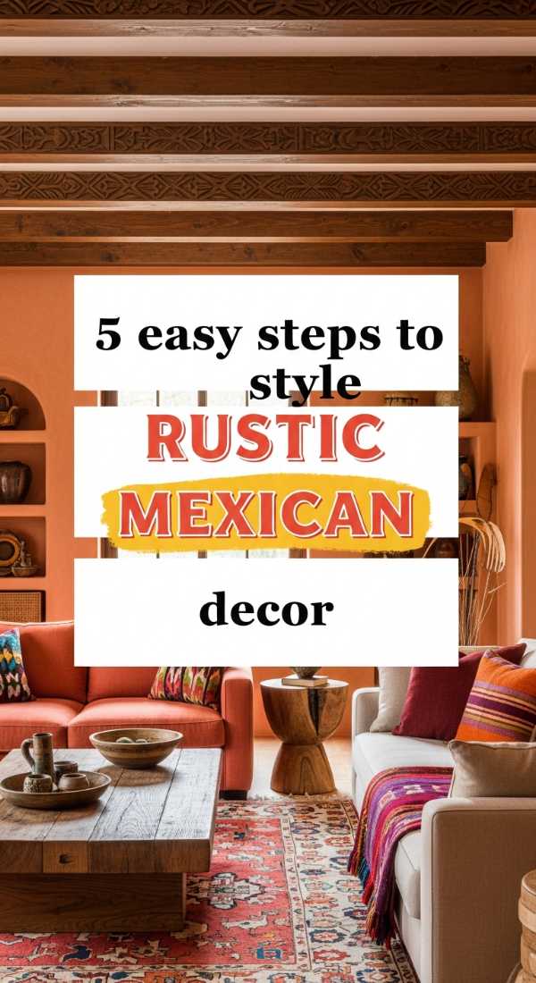 5 Easy Steps To Style Rustic Mexican Decor 69e9b10ade97d