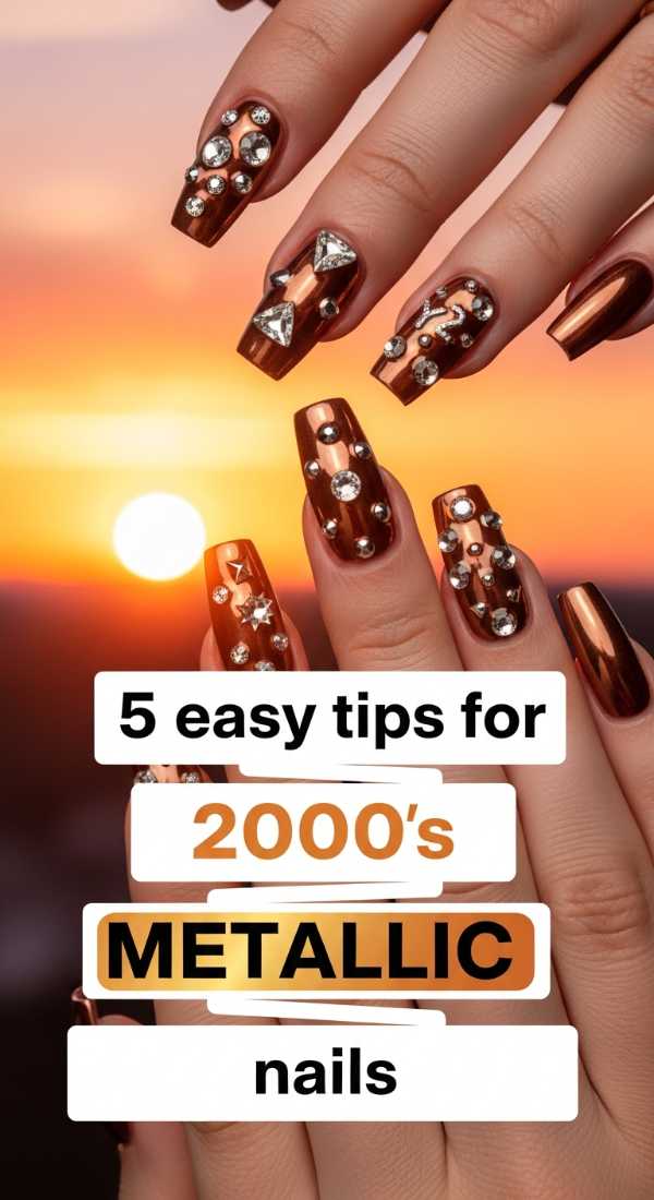 5 Easy Tips For 2000s Metallic Nails 69e4c2f9b45a1