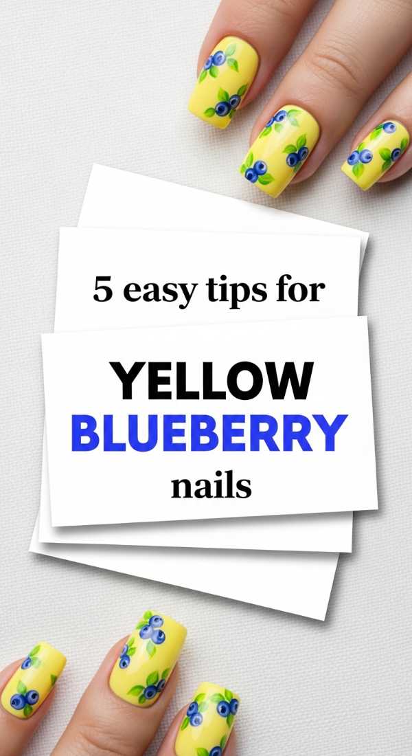 5 Easy Tips For Yellow Blueberry Nails 69efaf8e2f276