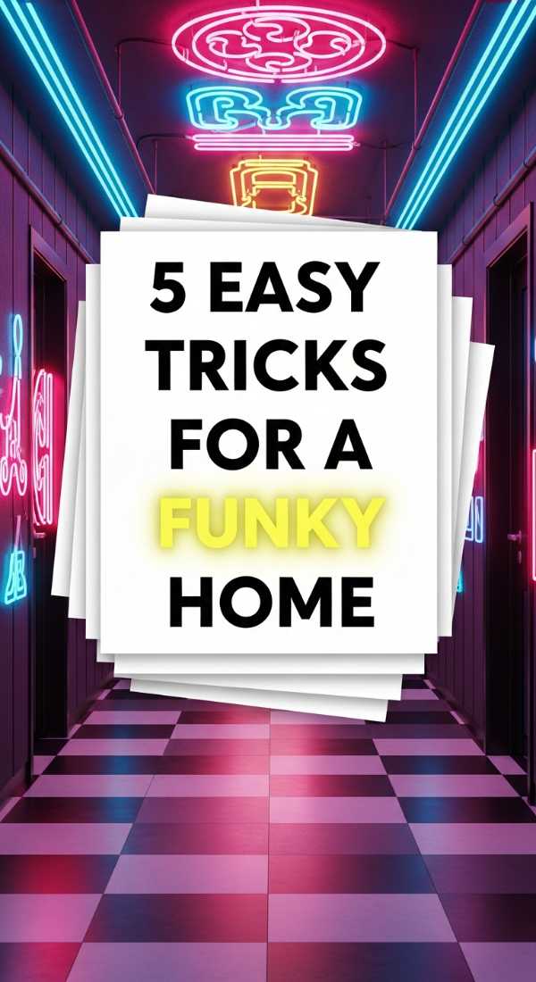 5 Easy Tricks For A Funky Home 69e6498a23d28