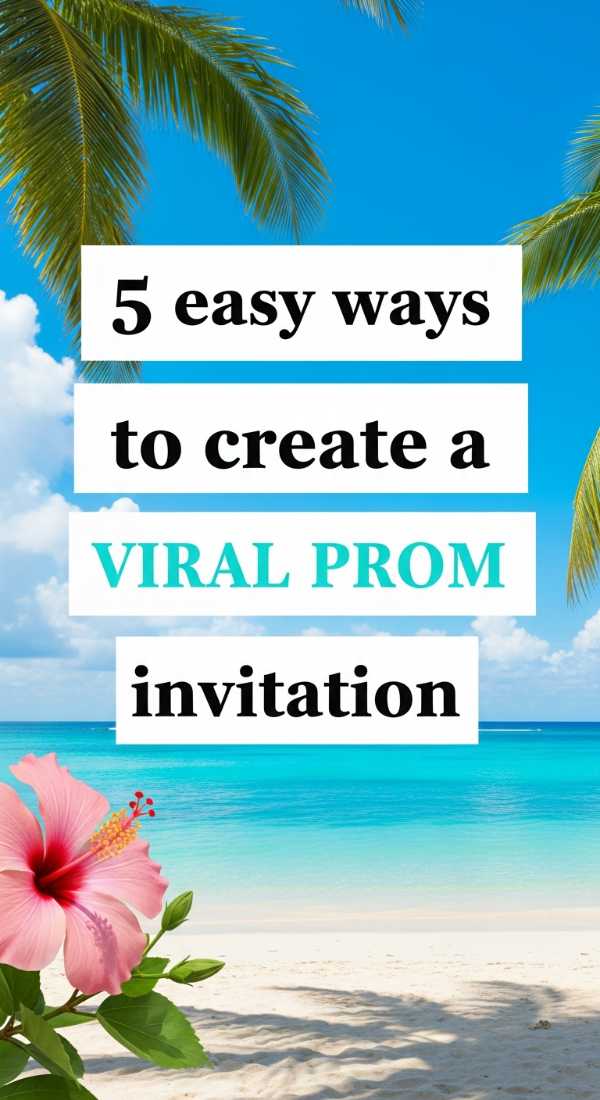 5 Easy Ways To Create A Viral Prom Invitation 69e9fe6a3689c