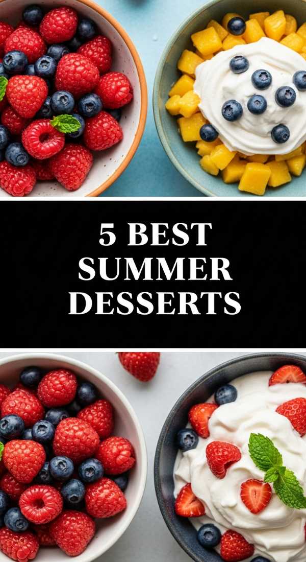 5 Easy Ways To Serve Summer Desserts Step By Step Guide 69f394672564c