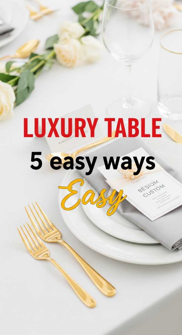 5 Easy Ways To Style A Luxury Prom Table 69e8f8d158d55