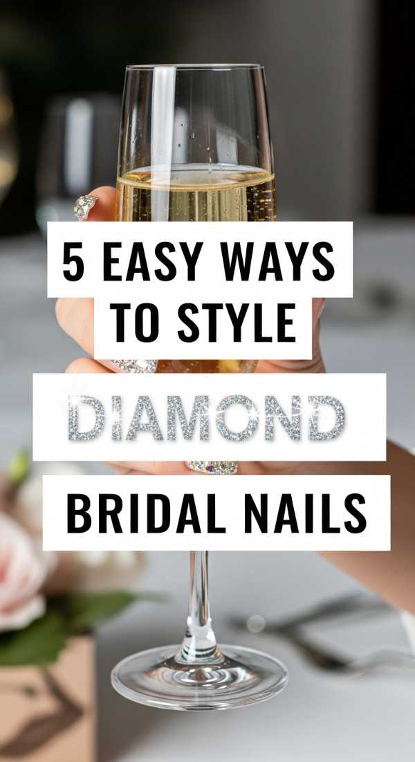 5 Easy Ways To Style Diamond Bridal Nails 69e7599d3984e