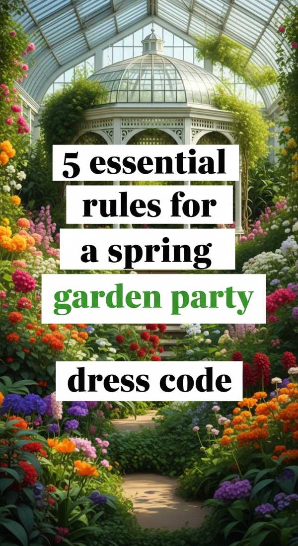 5 Essential Rules For A Spring Garden Party Dress Code 69e60f597155e