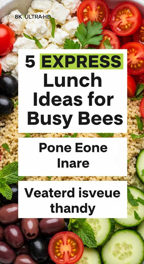 Modern Flavors, Timeless Skills: A Guide to Kitchen Mastery 5 Express Lunch Ideas For Busy Bees 69de7f0e0635a