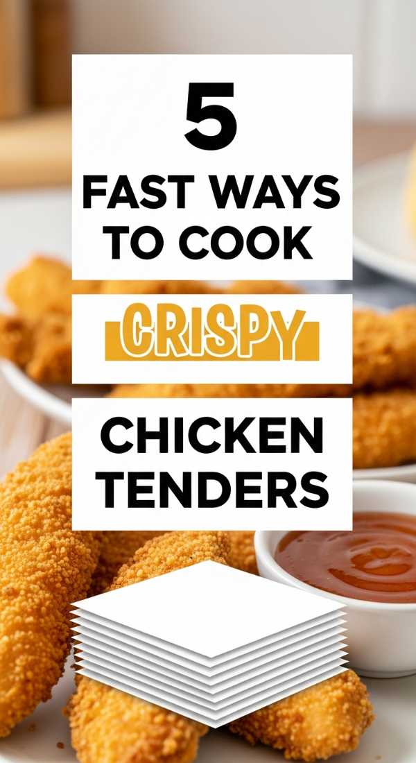 5 Fast Ways To Cook Crispy Chicken Tenders 69ec6f1f656fa