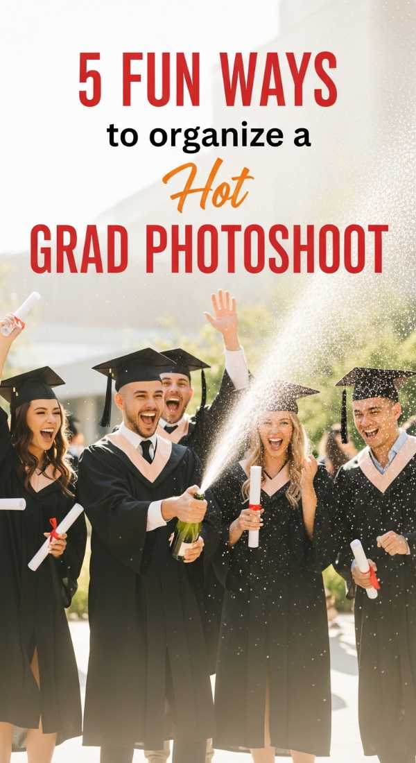 5 Fun Ways To Organize A Grad Photoshoot 69e8f8dfde7a2