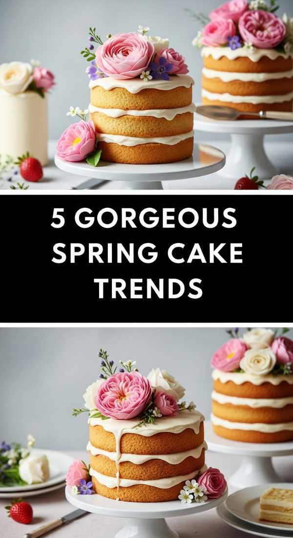 5 Gorgeous Spring Cake Trends 69f2520ecc24f
