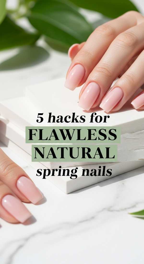 5 Hacks For Flawless Natural Spring Nails 69e6605f71aa3