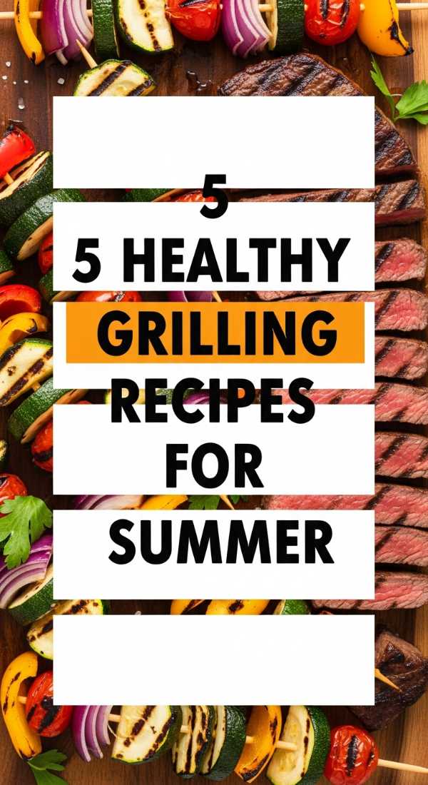 The Sizzling Season: Must-Try Recipes for Warmer Weather 5 Healthy Grilling Recipes For Summer 69de7f0f31495