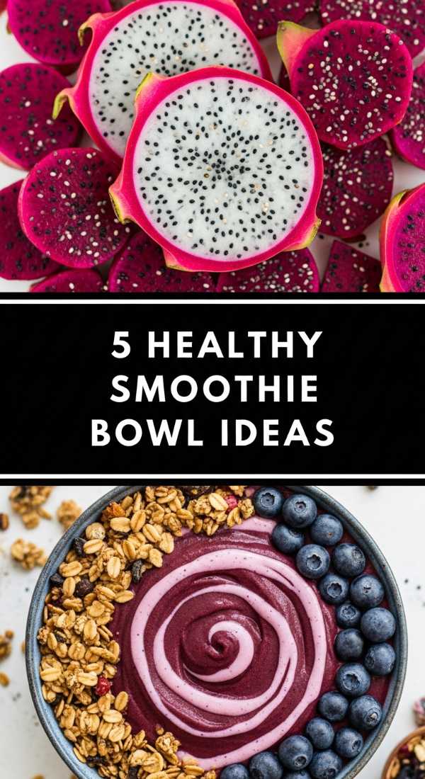 5 Healthy Smoothie Bowl Recipes To Make 69f396718f8b4