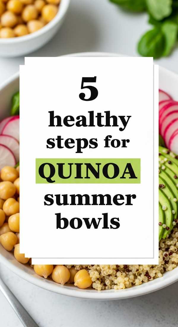 5 Healthy Steps For Quinoa Summer Bowls 69e9b6e128aba