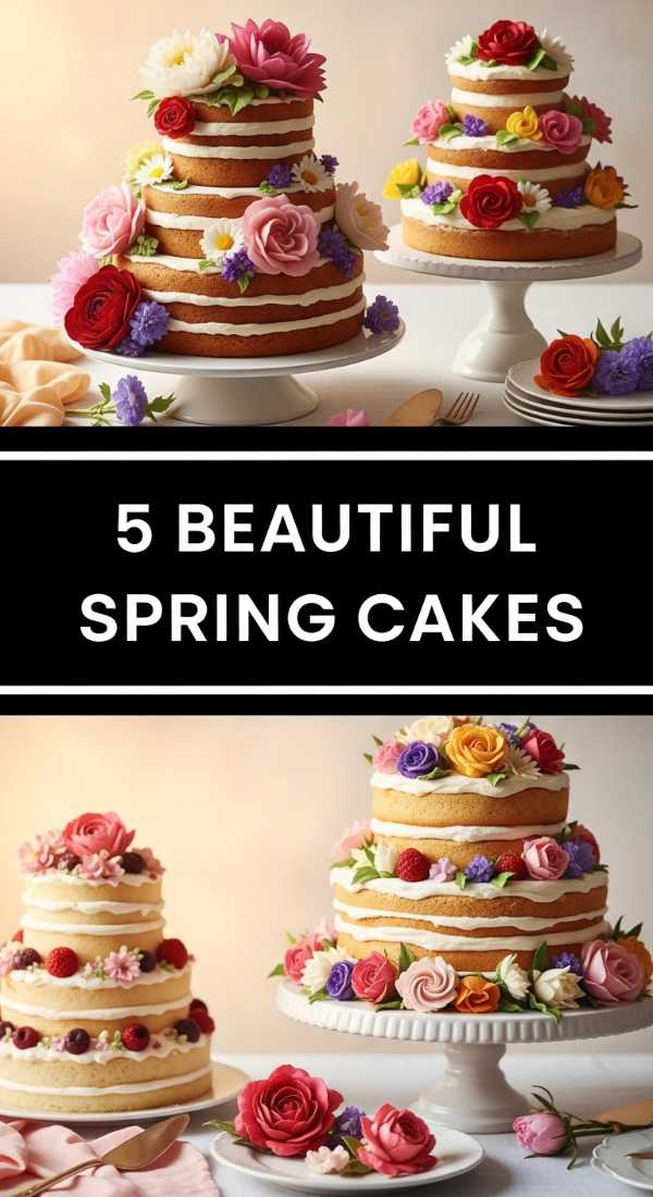 5 Most Beautiful Spring Cakes For Parties 69f3944f46e8e