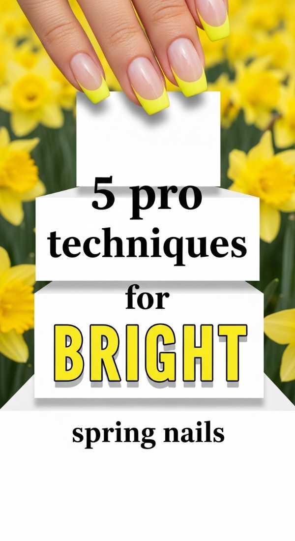 5 Pro Techniques For Bright Spring Nails 69e3c1dd89b21