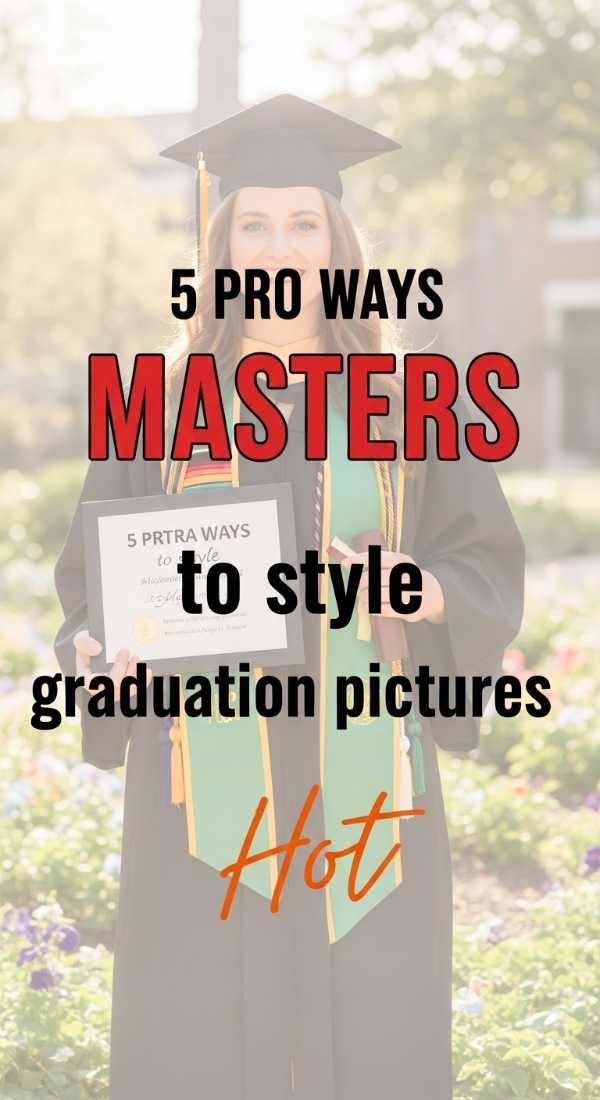 5 Pro Ways To Style Masters Graduation Pictures 69e8f8decea8d
