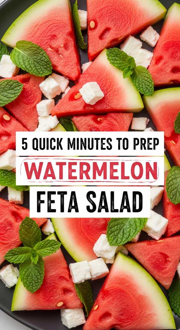 5 Quick Minutes To Prep Watermelon Feta Salad 69e9b6e25510f