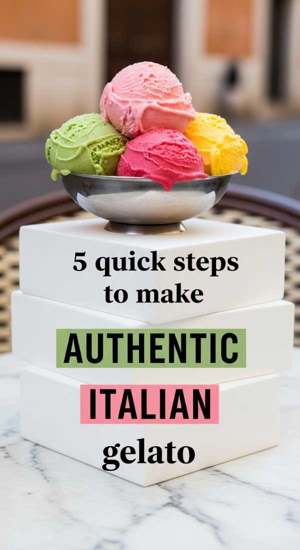 5 Quick Steps To Make Authentic Italian Gelato At Home 69e9fe658dc39