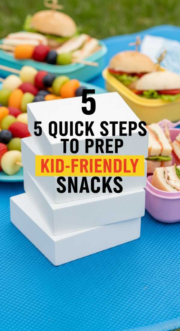 5 Quick Steps To Prep Kid Friendly Picnic Snacks 69e46e4e406b0