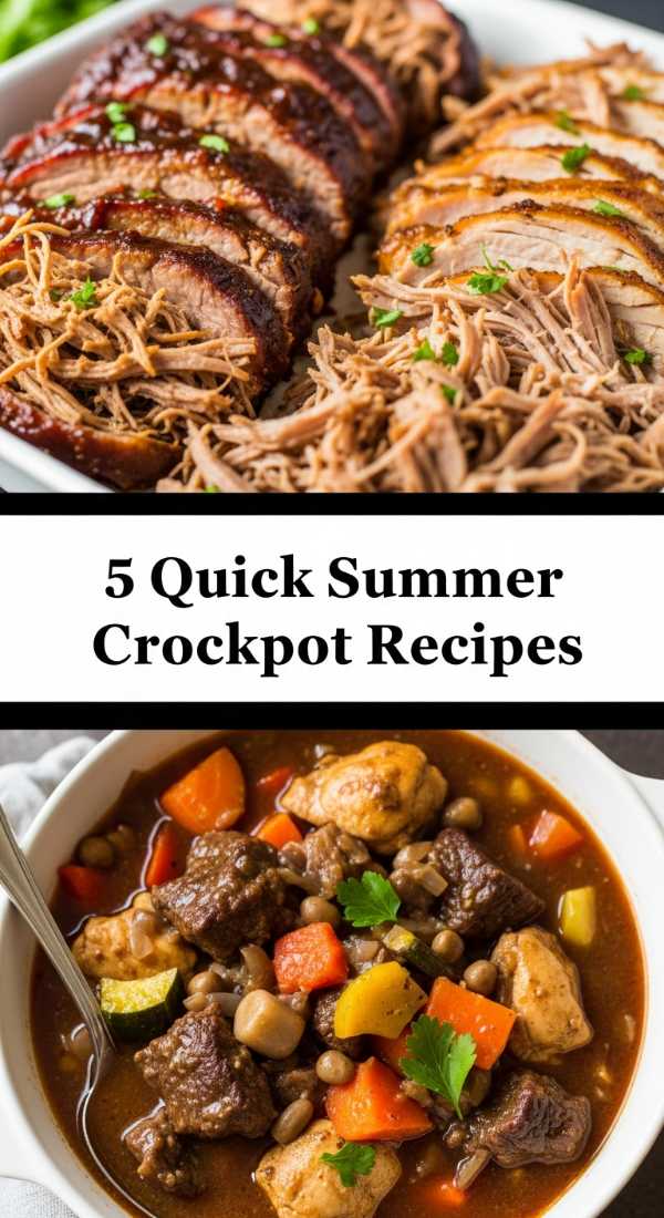 5 Quick Summer Crockpot Recipes Step By Step Guide 69f253aadd30c
