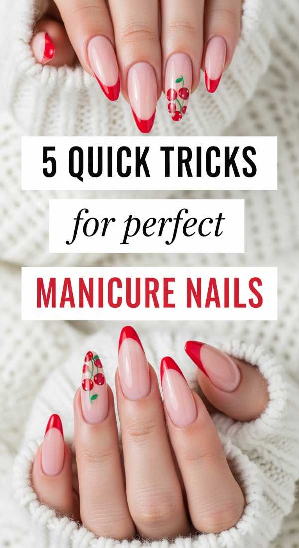 5 Quick Tricks For Perfect Manicure Nails 69eba3a4f2aad