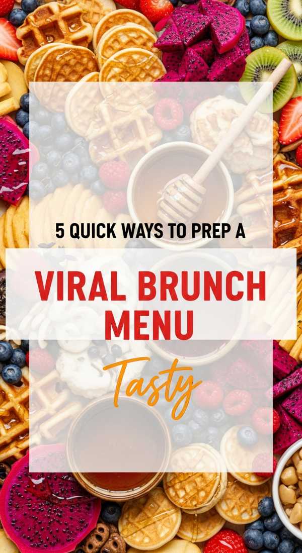 5 Quick Ways To Prep A Viral Prom Brunch Menu 69eb99911300a
