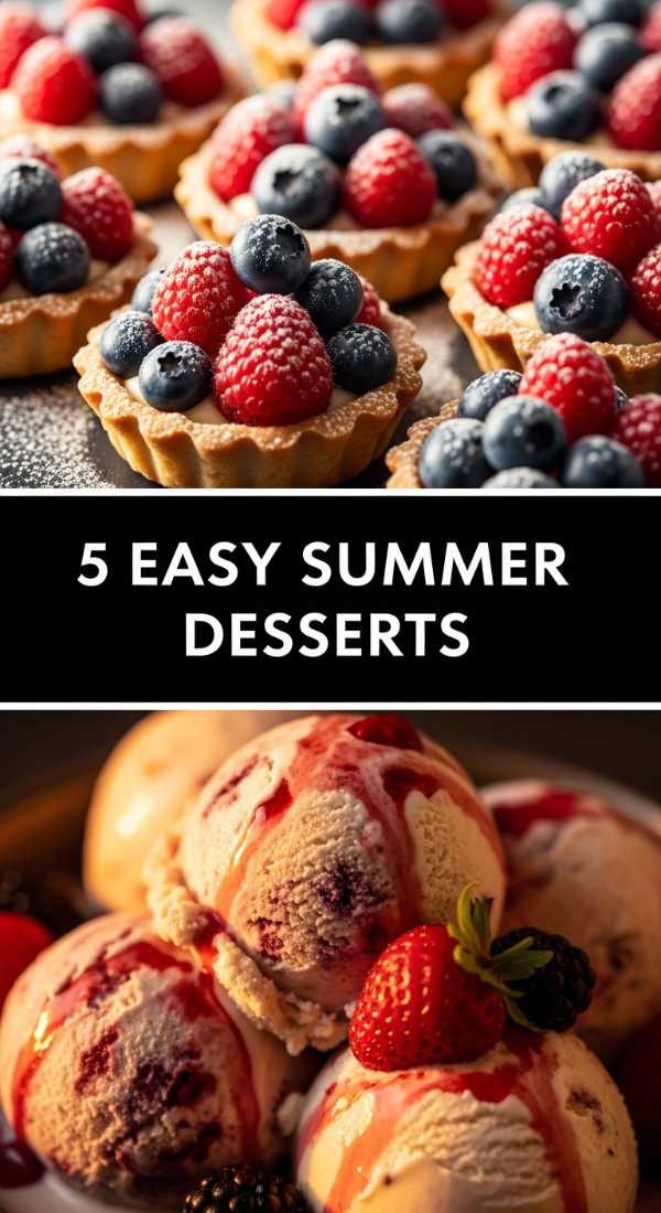 5 Refreshing Easy Summer Desserts To Try 69f3944c32260