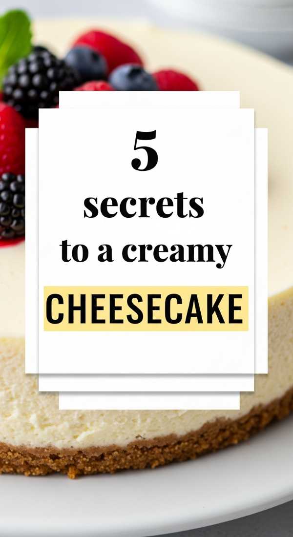 5 Secrets To A Creamy No Bake Cheesecake 69e21f0c94e31