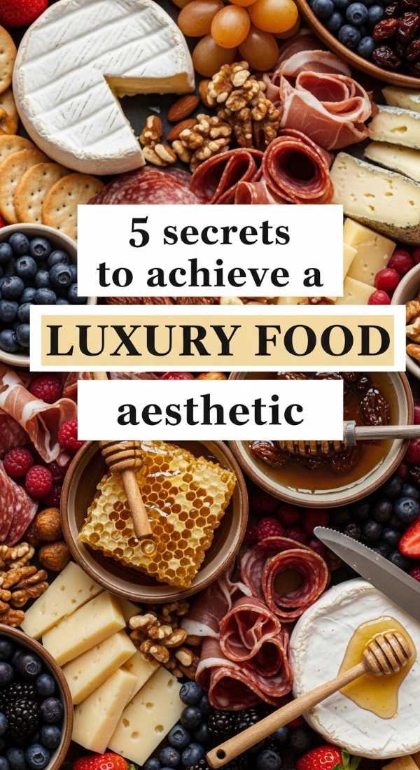 5 Secrets To Achieve A Luxury Food Aesthetic 69edf41637a42