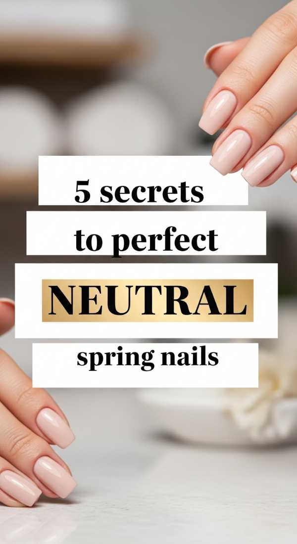 5 Secrets To Perfect Neutral Spring Nails 69e660512ac2b