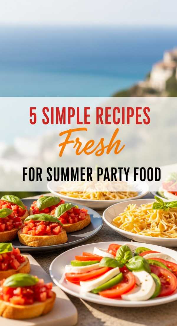 5 Simple Recipes For Italian Summer Party Food 69e4ae375e4da