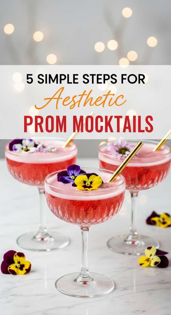 5 Simple Steps For Aesthetic Prom Brunch Mocktails 69e8f8e177456