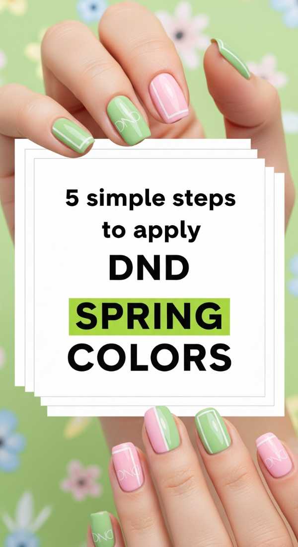 5 Simple Steps To Apply Dnd Spring Colors 69ea6987c3263
