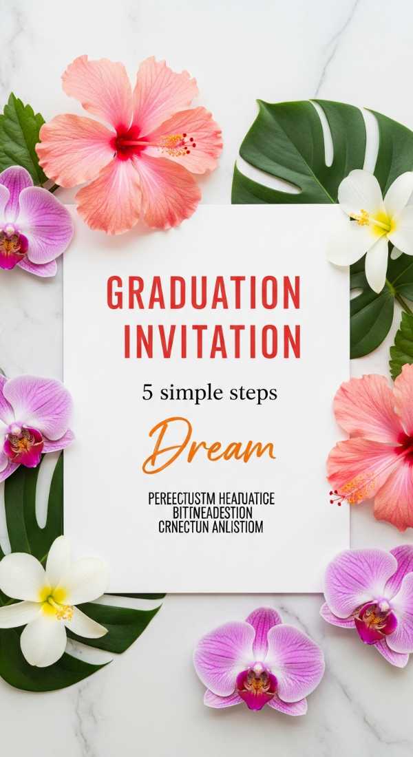 5 Simple Steps To Design Your Dream Graduation Invitation 69e9f7f9cfc94