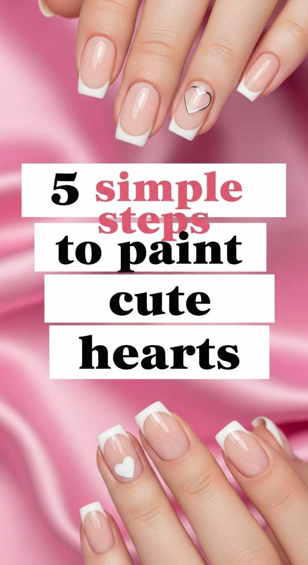 5 Simple Steps To Paint Cute Hearts 69ed0a9c3aa37