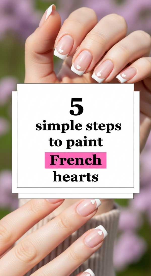 5 Simple Steps To Paint French Hearts 69ed0aa887d00