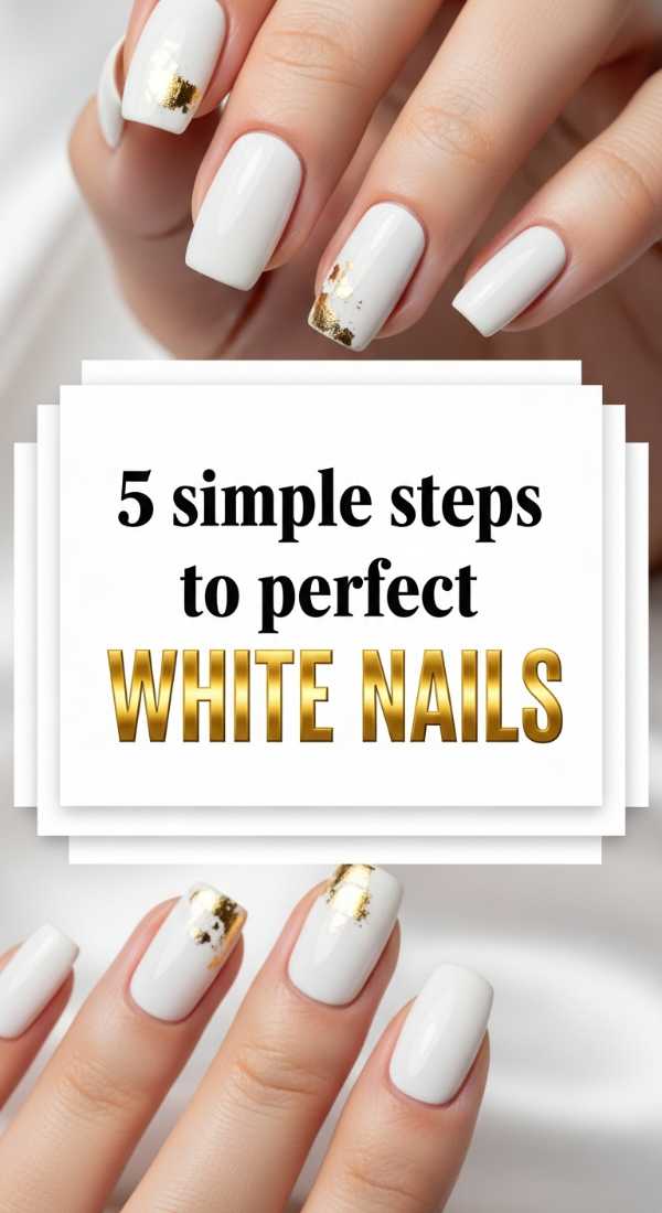 5 Simple Steps To Perfect White Nails 69eba3a19199d