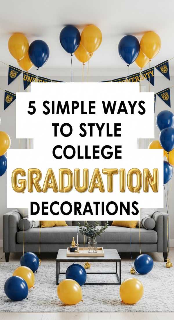 5 Simple Ways To Style College Graduation Decorations 69eb9610dfe08
