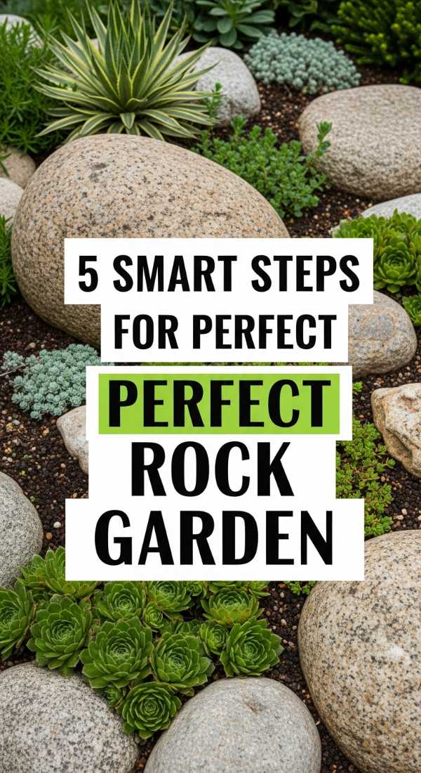 5 Smart Steps For Perfect Rock Garden Landscaping 69ee5bd1ab1ec