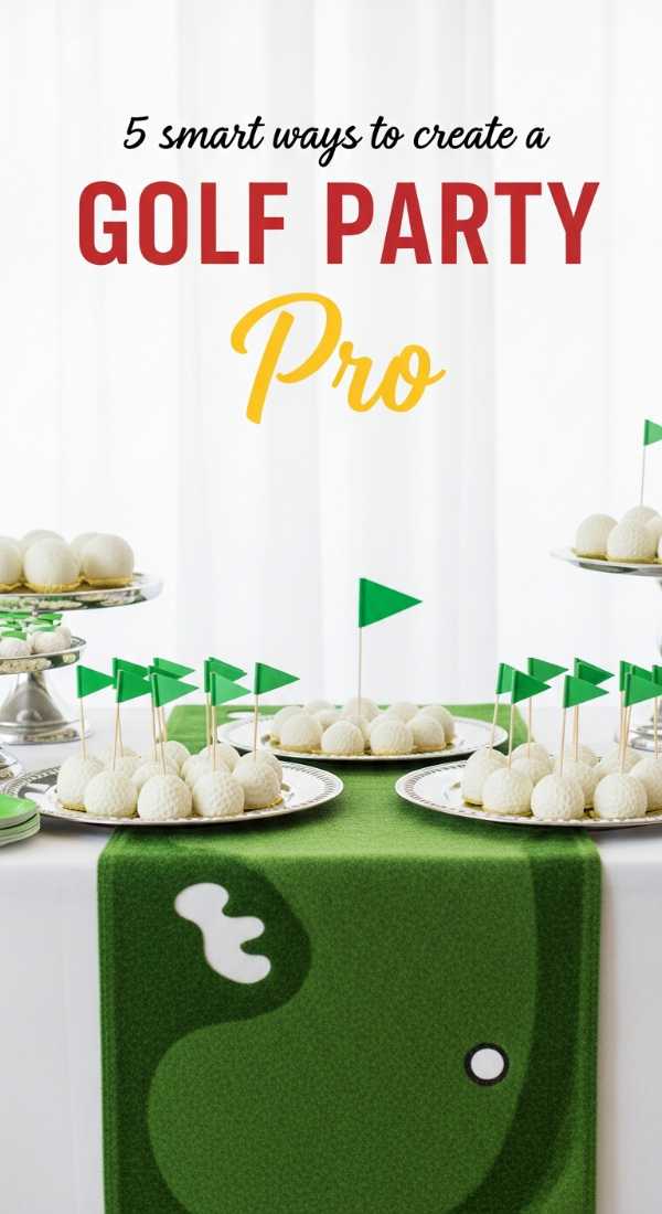 5 Smart Ways To Create A Pro Golf Theme Party 69ee4b53766f8