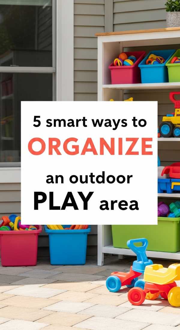 5 Smart Ways To Organize An Outdoor Play Area 69f0ed9a897b1