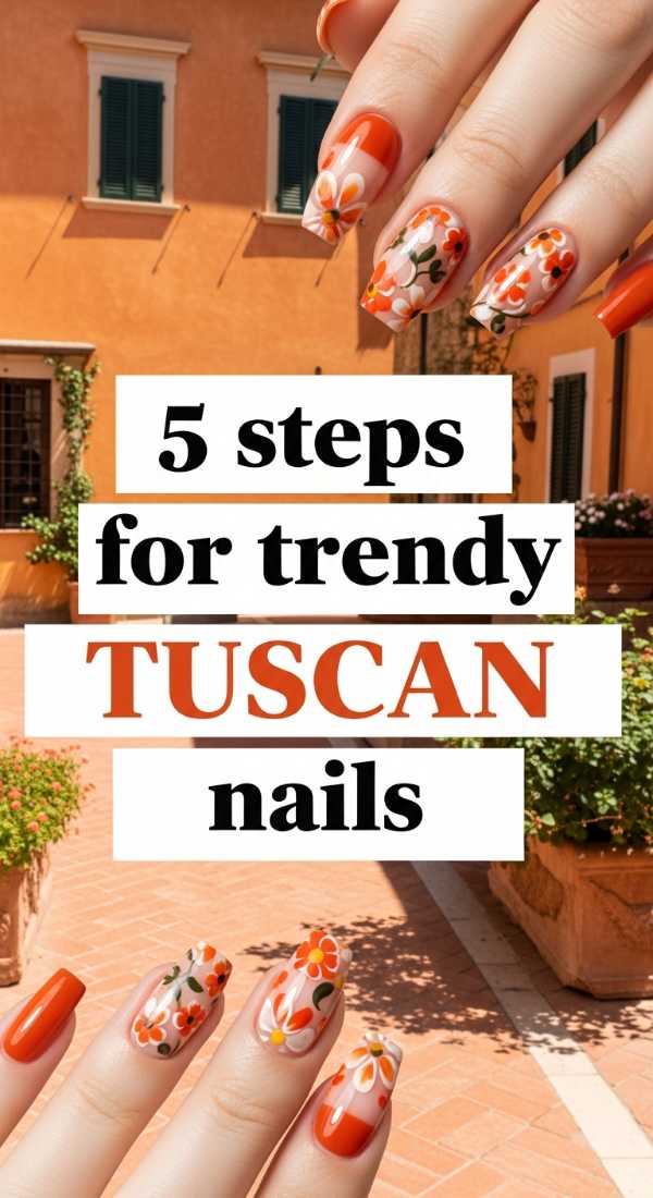5 Steps For Trendy Tuscan Nails 69e5251ba1b0a