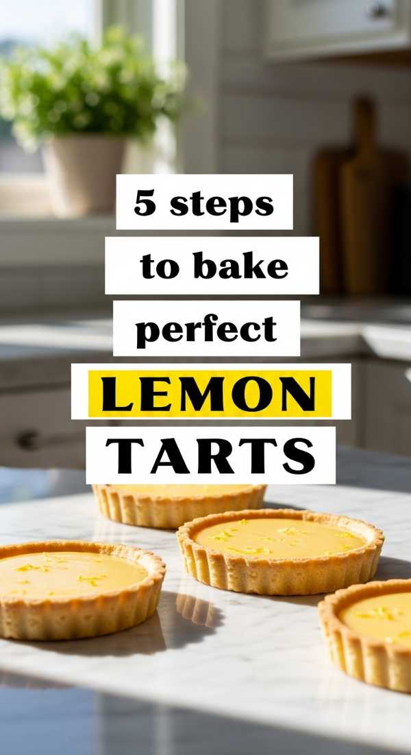 5 Steps To Bake Perfect Lemon Tarts 69ef468b5c02c
