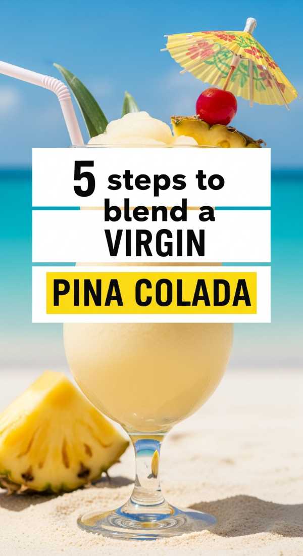 5 Steps To Blend A Virgin Pina Colada 69e21f1055749
