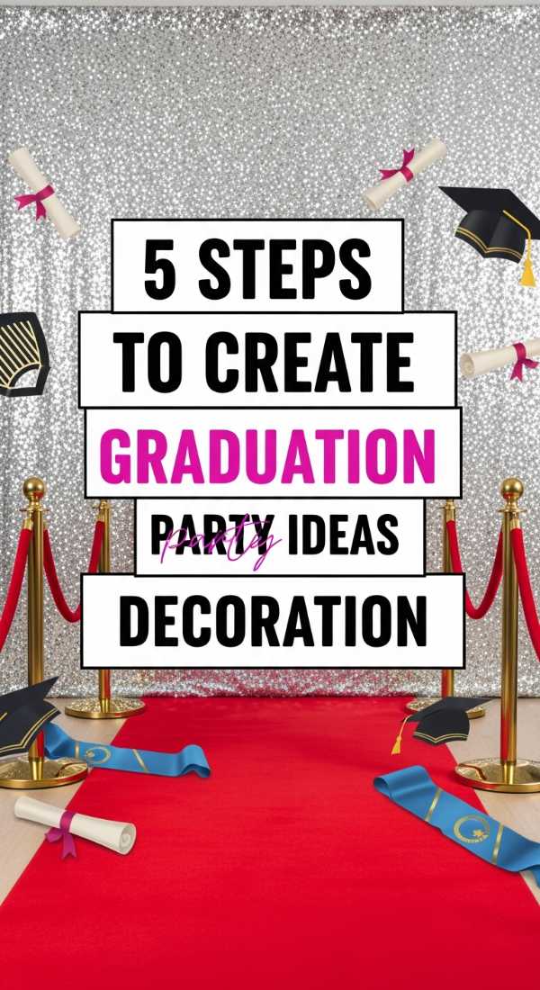 5 Steps To Create Graduation Party Ideas Decoration Zones 69e90267d33a7