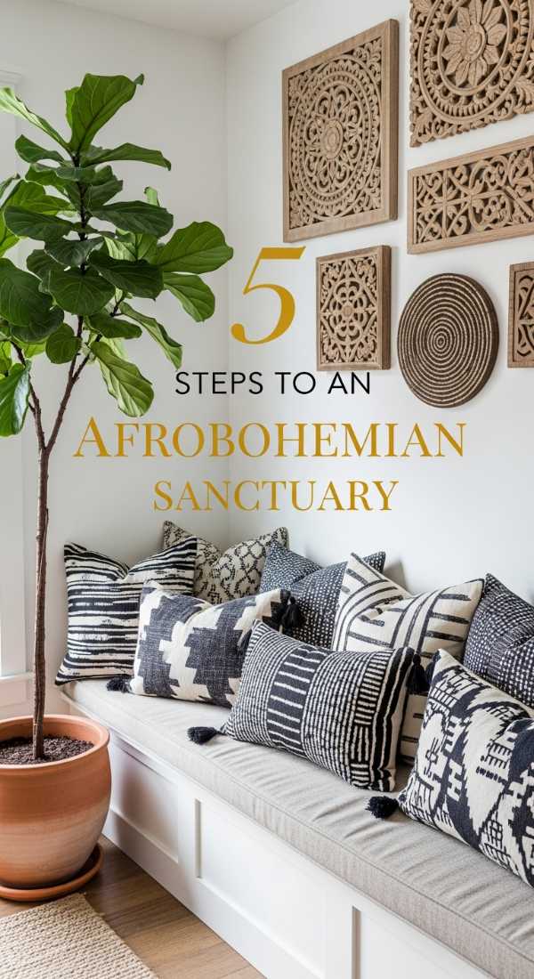 5 steps to create the ultimate Afrobohemian sanctuary