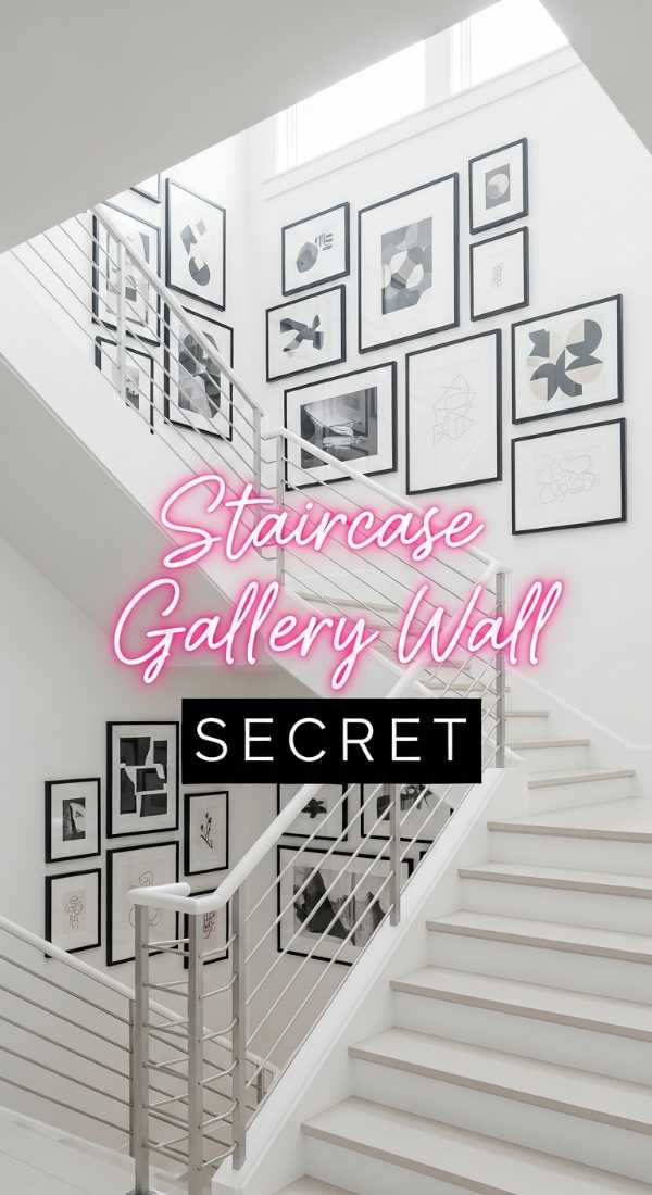 5 Steps to Create the Ultimate Stairs Wall Decor Gallery