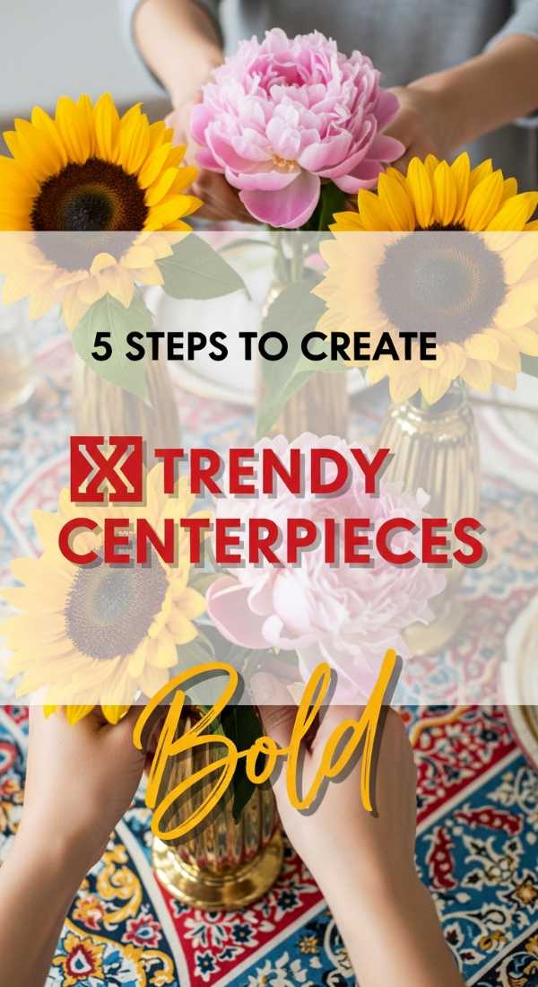 5 Steps To Create Trendy Prom Brunch Floral Centerpieces 69eb9992a3c67